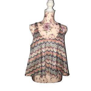 Elan Tank Top  Large Beachy Summer